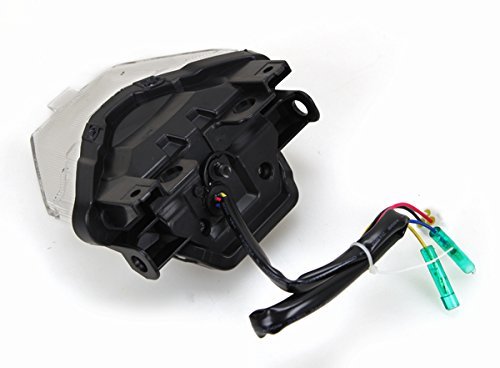 Integrated Sequential Led Tail Lights Clear Lens For 2015-2017 Yamaha Fz-07 And 2015-2024 Yzf R3