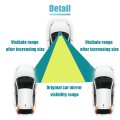 Rear View Mirror Car Universal 14 17 360mm Interior Fit Wide Angle Panoramic Clear Convex Surface