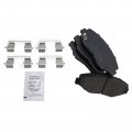Trq Front Ceramic Brake Pad Coated Rotor Kit W Fluids For Honda Accord Civic