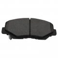 Trq Front Ceramic Brake Pad Coated Rotor Kit W Fluids For Honda Accord Civic