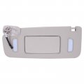 Xtremeamazing Left Driver Side Sun Visor Bezel Gray For Escalade Avalanche Suburban Silverado Sierra Yukon 1500 2500 3500 Tahoe 