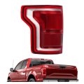 Hecasa Left Led Tail Light For 2015-2017d F-150 F150 Replacement For Fo2800259 Hl3z13405d Rear Taillight Brake Lamp W Led Tube 