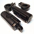 Smt-1 1 2 Skull Foot Pegs Mount P-clamps Mounting Bracket Compatible With Goldwing Gl1800 Gl1500 Gl1100 B00y43mmak