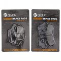Niche Brake Pad Set For Honda Fury Sabre 1300 Nc700xd Stateline Interstate Cb1100a Front Rear Semi-metallic