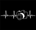 Cci142 Camera Heartbeat White 8 X 2 In 