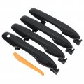 Front And Rear Exterior Door Handle Black For Toyota Camry 2018-2022 