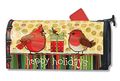 Mailwraps Happy Holidays Cardinal Mail Box Cover 01054 