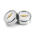 Chevrolet Golden Logo In White On Chrome Two Abs Plastic License Plate Frame Screw Cover Set Official Licensed 