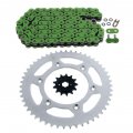 Fits Honda Crf230f 230 F Green O Ring Chain And Sprocket 13 51 112l