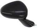 Right Passenger Side Power Mirror With Blind Spot Detection Heated Glass Turn Signal Gloss Black Base For 2021-2022 Kia K5 Gt 