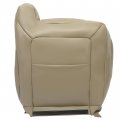 Kuafu Driver Artificial Leather Seat Top Cover Compatible With 2003-2007 Gmc Sierra Chevrolet Silverado 1500 2500 3500