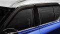 Nissan T99d3-5rl0a Side Window Deflector Smoke Kicks 