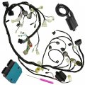Caltric Wiring Harness And Ignition Coil With Rectifier Compatible Honda Rincon 680 Trx680fa 2008-2014