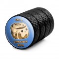 I M A Cinnamon Roll Kawaii Motorcycle Bicycle Bike Tire Rim Wheel Aluminum Valve Stem Caps
