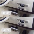 X Autohaux Car Bling Headlight Switch Ring Cover Inner Fitting Trim Decals Interior Accessories For Mercedes-benz C250 Glk300