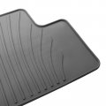 Freemotor802 For 2006-2011 Honda Civic 2 4 Door Floor Mats Gray Latex Rubber All Seasons Weather Interior Carpets 3 Pieces Set 