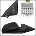 Auto Dynasty Gm1321404 Side Door Power Mirror With Heated Memory For Cadillac Cts 2008-2014 Passenger Right Paint To Match