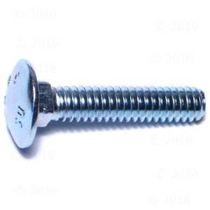Hard-to-find Fastener 014973453602 Carriage Bolts 25 Piece 1 4-20 X 1-1 4