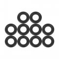 X Autohaux 10pcs M11 Black Oil Drain Plug Gaskets Replacement For Gm 12616850