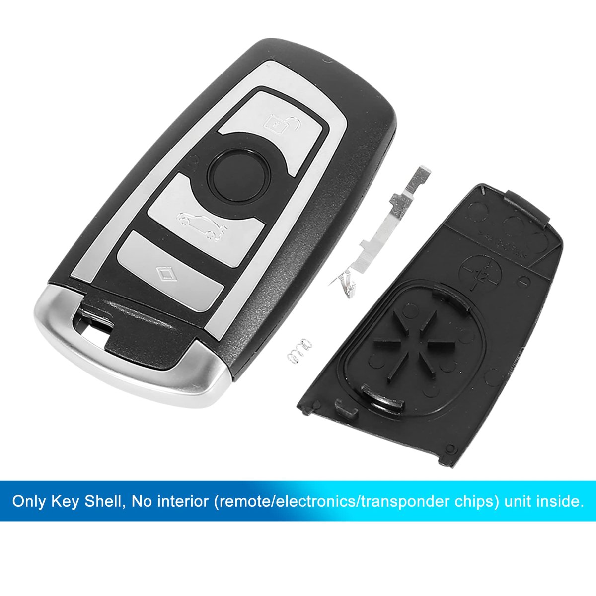 Car Replacement Key Fob Shell Case For Bmw 1 3 5 Series F10 F20 F30 F40 4 Button Black
