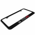 Ipick Image Made For Honda Civic Type R Black Real 3k Carbon Fiber Glossy Finish License Plate Frame