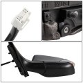 To1320364 Factory Style Driver Left Side Mirror Power Folding Adjust Heated Glass Turn Signal Compatible With Toyota C-hr 18-19