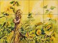 Artwork On Tile Ceramic Mural Backsplash Country Life By Warren Cullar Kitchen Shower Bathroom 17 X 12 75 4 25 Tiles 
