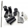 Hongk- No Cut Frame Slider Protector Compatible With 1999-2007 Suzuki Hayabusa Gsx1300r Gsx-r Black B01bw4qzh4
