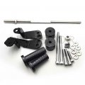Hongk- No Cut Frame Slider Protector Compatible With 1999-2007 Suzuki Hayabusa Gsx1300r Gsx-r Black B01bw4qzh4