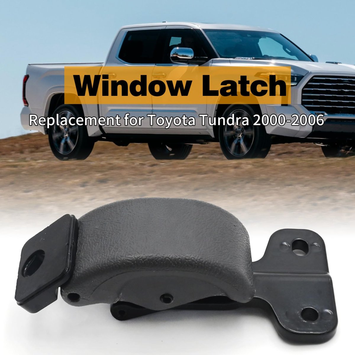 1 Pair Window Latch Assembly Replacement For Toyota Tundra 2000-2006 Driver Left Passenger Right Side Replaces 62920-34012