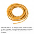 Uxcell Edge Trim Orange U Shape Protector Rubber With Steel Clips Fits 1 64 -1 16 14 76ft 4 5meter Length Door Guards