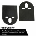 G-plus 2500lb 2600lb Steel Upper D Plate Mounting Brackets Air Bag Suspension Pair