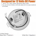 3 In Led 12v Rv Puck Light Aluminum Recessed Ceiling Interior For Motorhomes Camper Caravan Trailer Boat 4000k Cool White Pack
