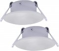 3 In Led 12v Rv Puck Light Aluminum Recessed Ceiling Interior For Motorhomes Camper Caravan Trailer Boat 4000k Cool White Pack 