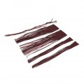 Newsmarts Hand Grip Wrap Tassel Covers Clutch Lever Fringe Brake Streamer Leather Red Motorcycle For 22mm 25mm Universal