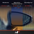 A-premium Driver Side Power Door Mirror Compatible With Jeep Wk2 Series Grand Cherokee 2011-2018 Heated Manual Folding Black