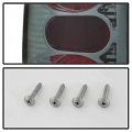 Acanii For 2002-2006 Dodge Ram 1500 03-06 2500 3500 Smoked Tail Lights Brake Lamps Pair Set Driver Passenger