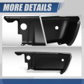 Auto Dynasty Rear Bumper End Cap Replacement Compatible With 2008-2016 Ford F-250 350 450 Super Duty W Park Assist Cutouts