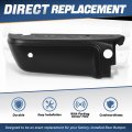 Auto Dynasty Rear Bumper End Cap Replacement Compatible With 2008-2016 Ford F-250 350 450 Super Duty W Park Assist Cutouts