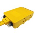 Rv 50a To 20a Adapter Cord Nema 14-50p 4 Half 5-20r And 5-15r Outlets 220v 110v 1 5 Ft Power With 20 Amp Circuit Breaker Yellow 