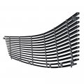 Off Roader Egrille For Cadillac Srx 2005-2009 Main Upper Stainless Steel Black Horizontal Billet Grille Insert Bgc-28a4638