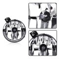 Front Bumper Fog Lights For 2001 2004 Dodge Dakota And 2003 Durango Clear Lens Halogen Driving Lamps Pair