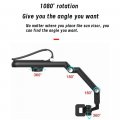 Shkalacar Phone Holder For Car Sun Visor Rotatable And Retractable 360a Multifunctional Universal