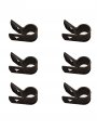 3004699 0 375 In Polypropylene Quick Clip Black- 6 Pac 0 375 In Polypropylene Quick Clip Black- 6 Pack 