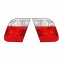 Tail Light Assembly Pair For 2002 2003 2004 2005 Bmw 325xi 330xi Inner Sedan Clear And Red Lens Replacement Bm2882104 Bm2883104 