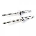 Tri Fold Exploding Pop Rivets 1 4 In Aluminum Blind With Sealing Washer 80 1 X 5 Grip 375 To 0 625 Quantity 25