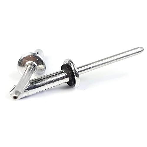 Tri Fold Exploding Pop Rivets 1 4 In Aluminum Blind With Sealing Washer 80 1 X 5 Grip 375 To 0 625 Quantity 25