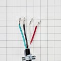 Whirlpool Pt600l Genuine Oem 4-prong 30-amp Power Cord For Electric Dryers 6 Feet Black Replaces 33002441 687396 694276