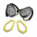 Smt-clear Led Turn Signal Lights Compatible With Suzuki Gsxr 600 750 1000 2001 2002 2003 2004 B00rue12om