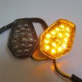 Smt-clear Led Turn Signal Lights Compatible With Suzuki Gsxr 600 750 1000 2001 2002 2003 2004 B00rue12om